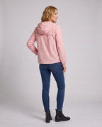 Women’s technical windbreaker jacket with adjustable hood All Fashion - back view