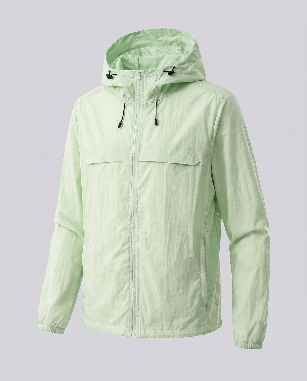 Women’s technical windbreaker jacket with adjustable hood All Fashion - product shot