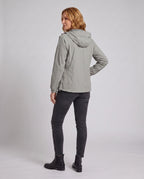 Women's ultra-light functional jacket with adjustable hood collar All Fashion - back view