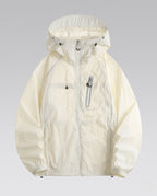 Women's ultra-light functional jacket with adjustable hood collar All Fashion - product shot