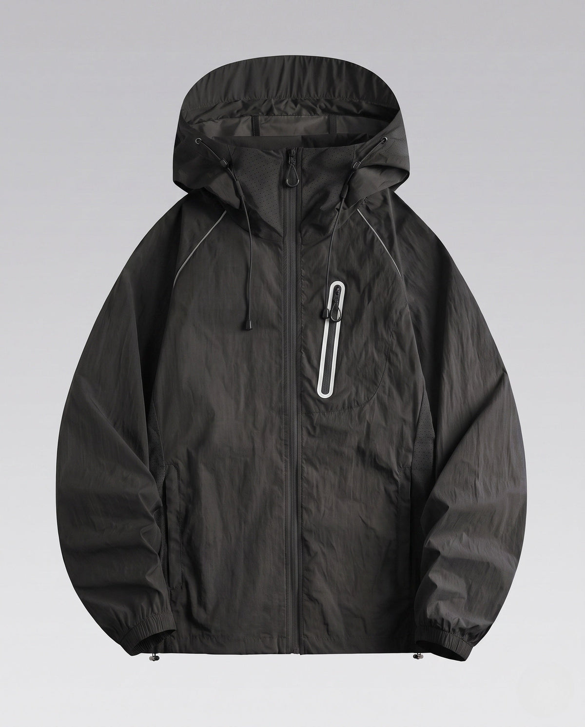 Women's ultra-light functional jacket with adjustable hood collar All Fashion - product shot