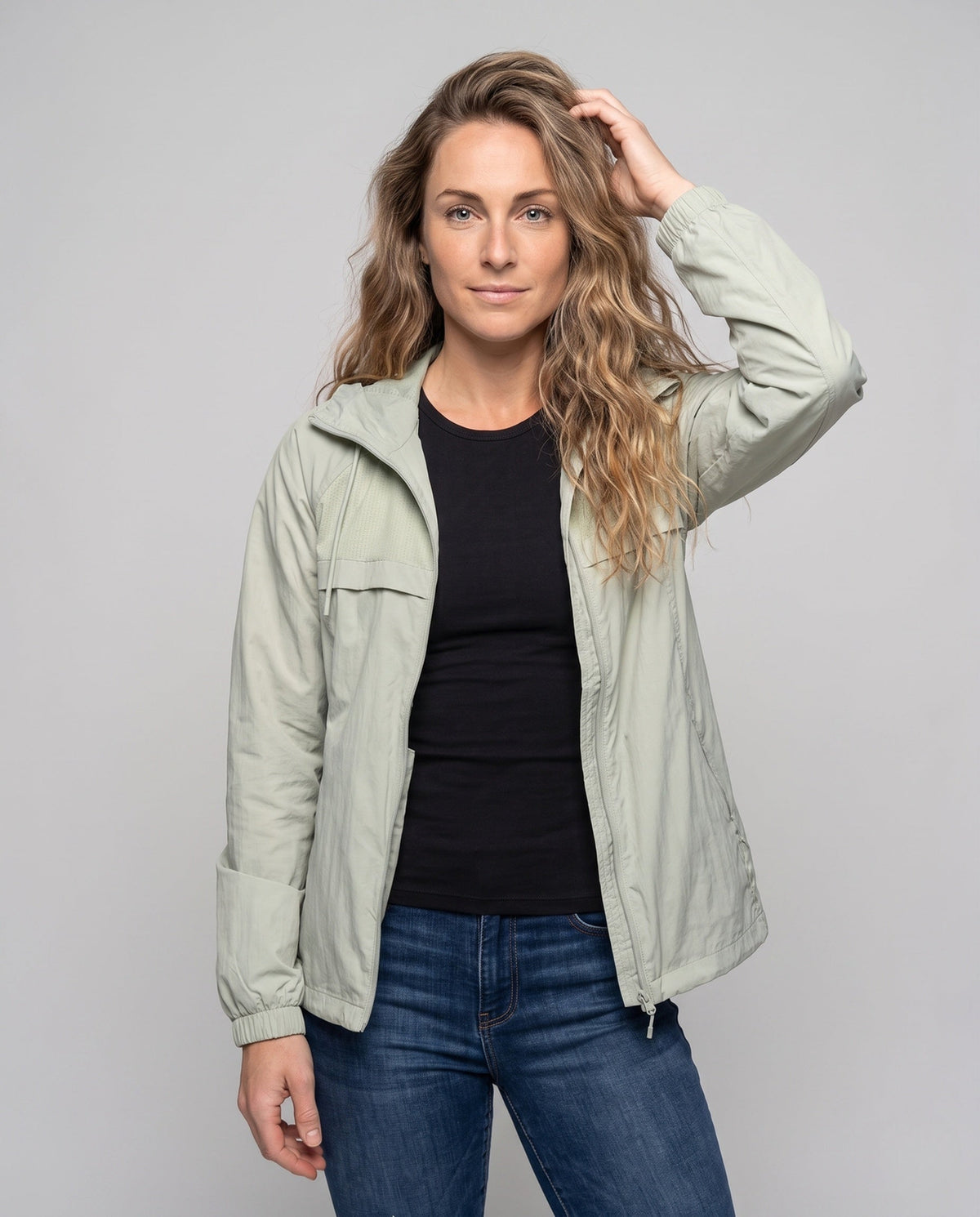 Ladies versatile functional jacket with breathable properties All Fashion - upper body view