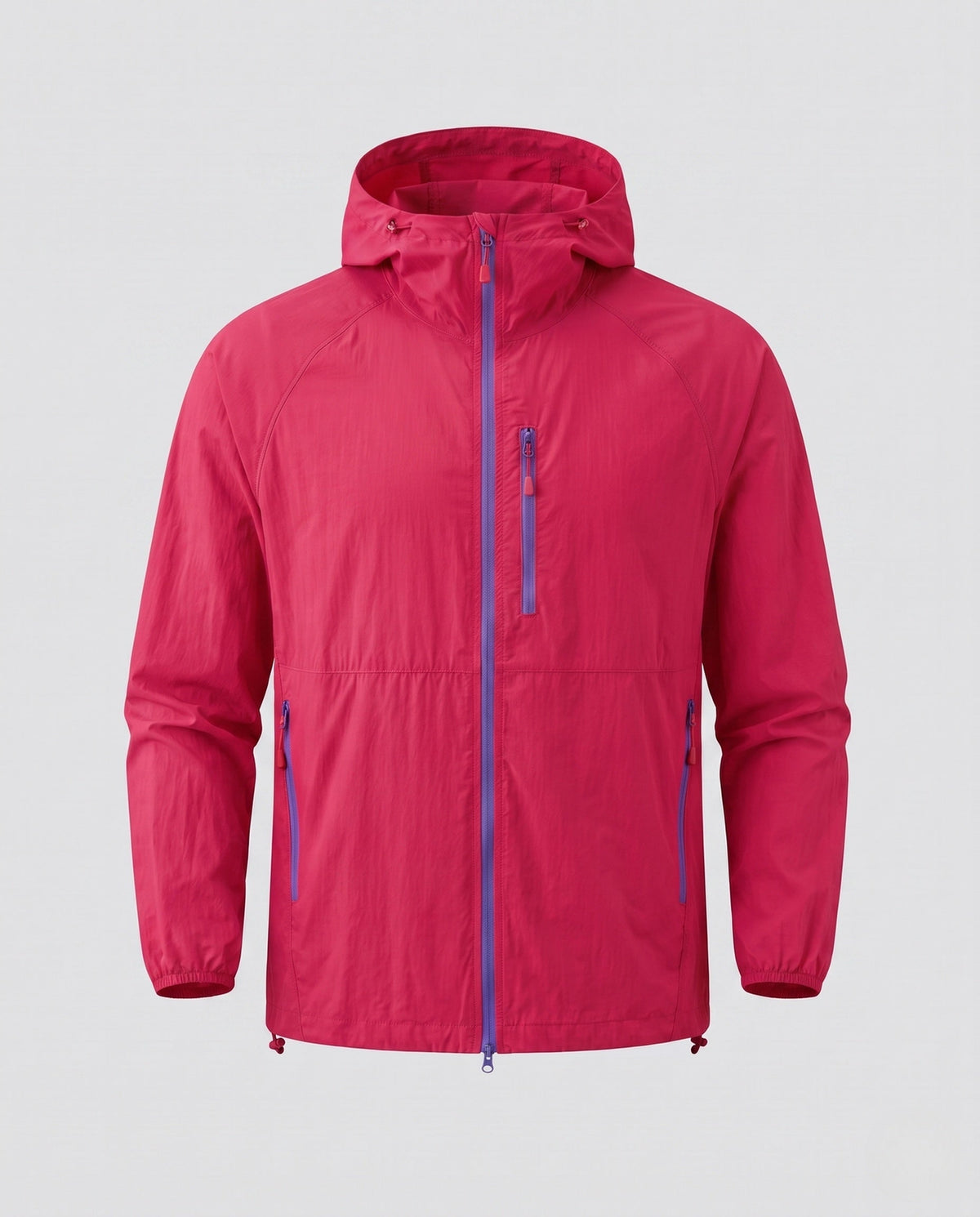 Women waterproof lightweight jacket with functional zipper pockets All Fashion - product shot