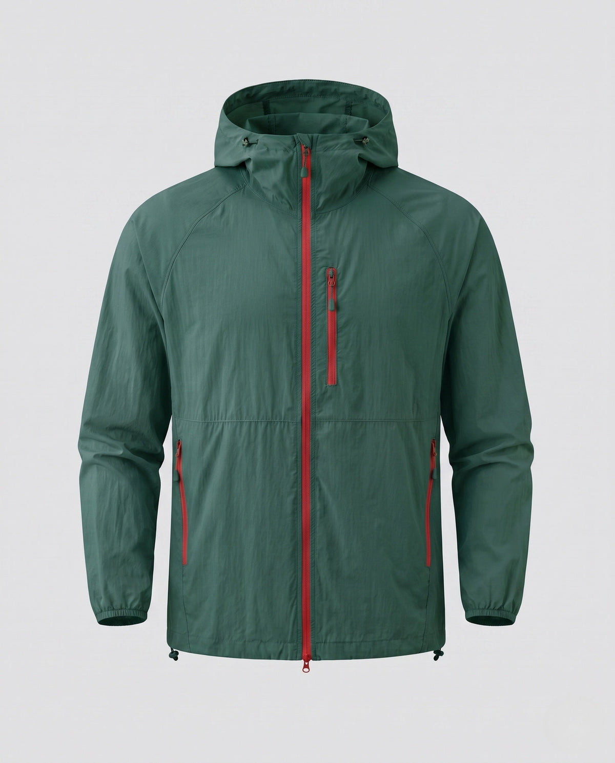 Women waterproof lightweight jacket with functional zipper pockets All Fashion - product shot