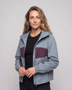 Women's windproof leisure jacket with reflectors All Fashion - upper body view