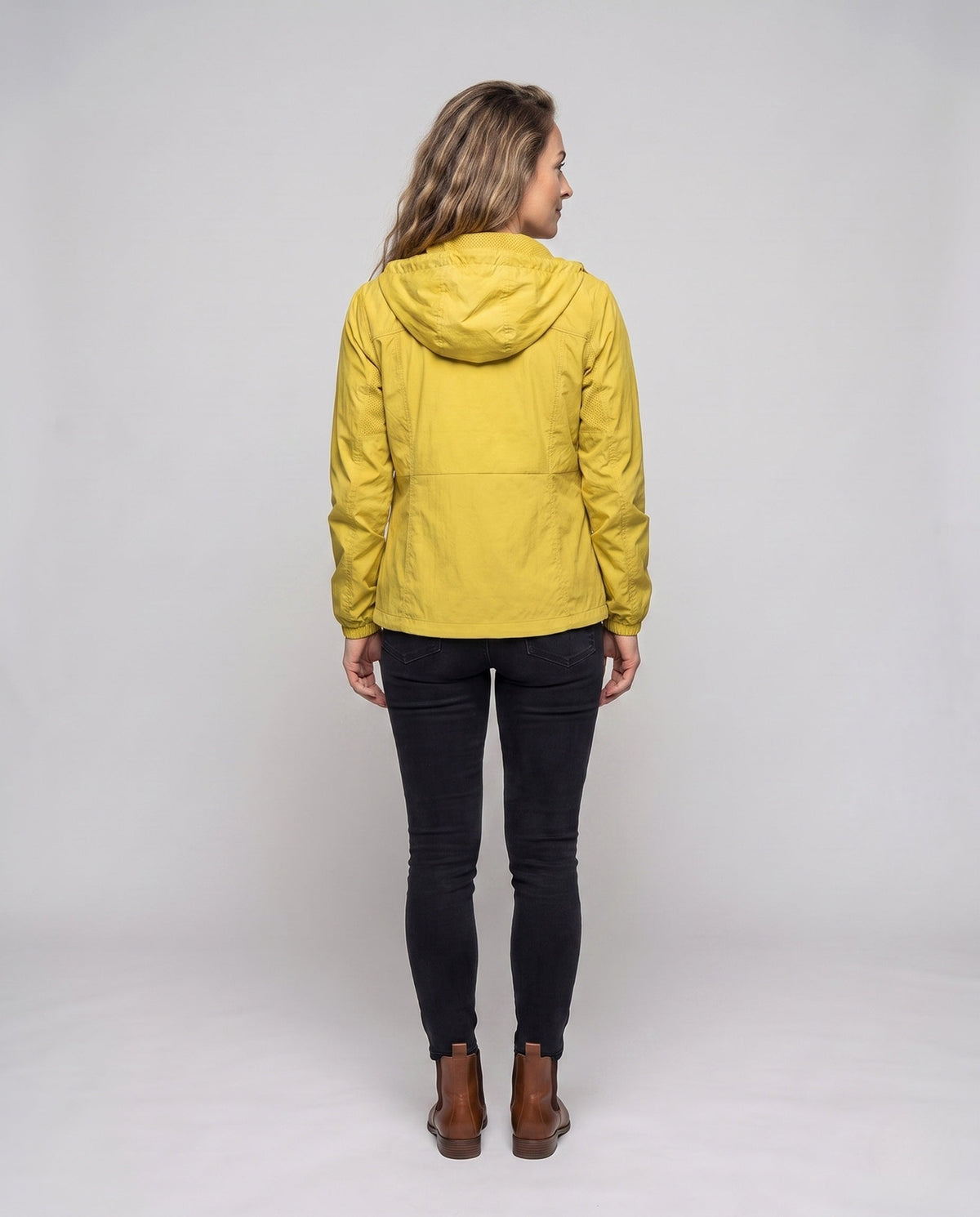Women's windproof functional jacket with UV protection All Fashion - back view