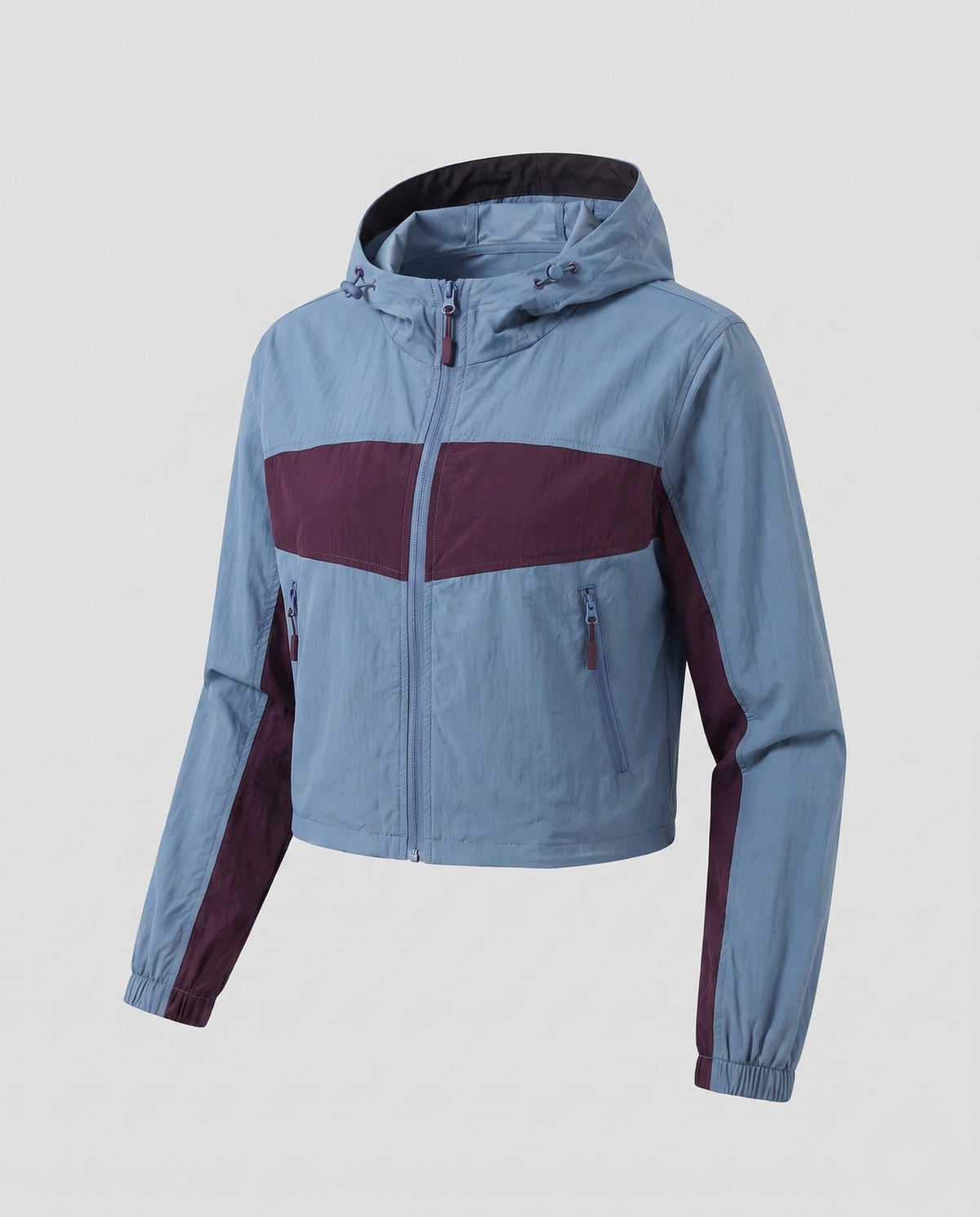 Women's Short Multifunctional Outdoor Jacket with Hood All Fashion - product shot