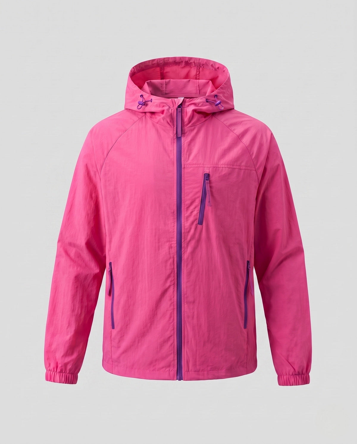 Women's Lightweight Outdoor Jacket with Adjustable Hood Area All Fashion - product shot