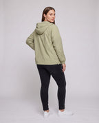Women's Lightweight Outdoor Jacket with Adjustable Hood and Water-Resistant Properties All Fashion - back view