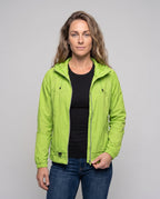 Women's Lightweight Rain Jacket with Breathable Features All Fashion - upper body view