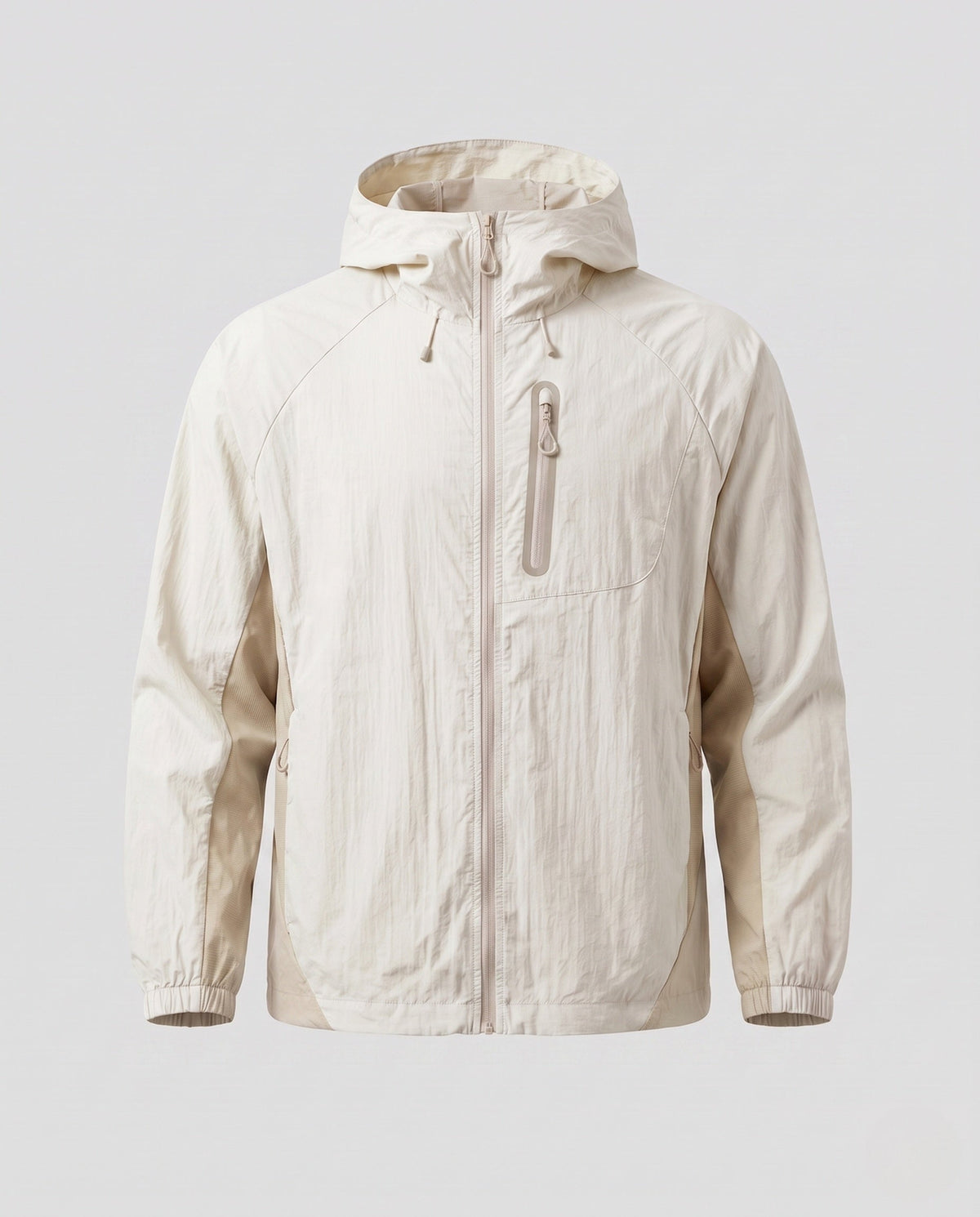 Women's Lightweight Sports Jacket with Adjustable Hood Area and Reflective Inserts All Fashion - product shot