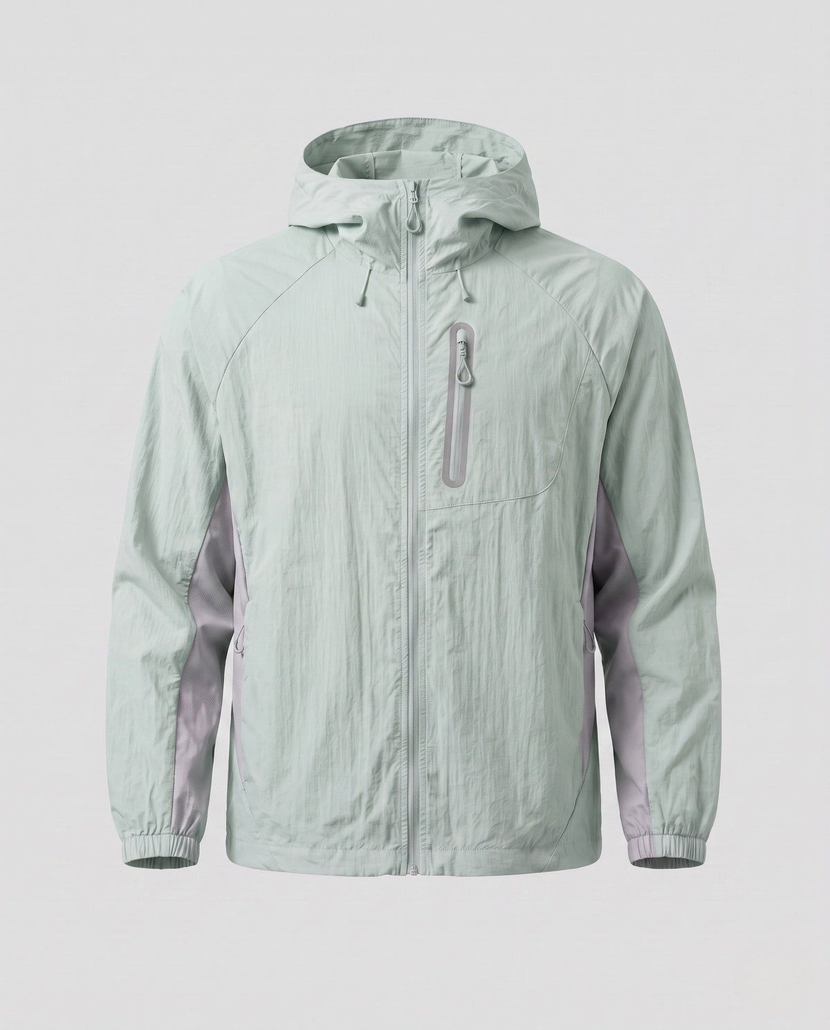 Women's Lightweight Sports Jacket with Adjustable Hood Area and Reflective Inserts All Fashion - product shot