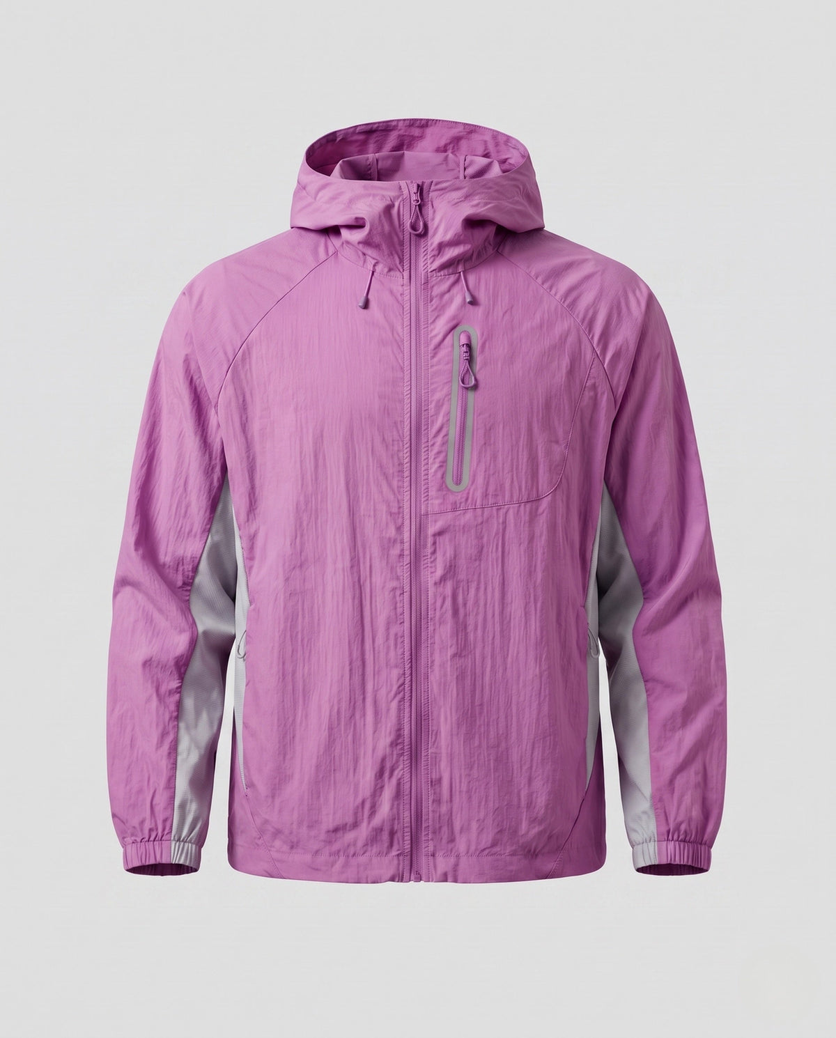 Women's Lightweight Sports Jacket with Adjustable Hood Area and Reflective Inserts All Fashion - product shot