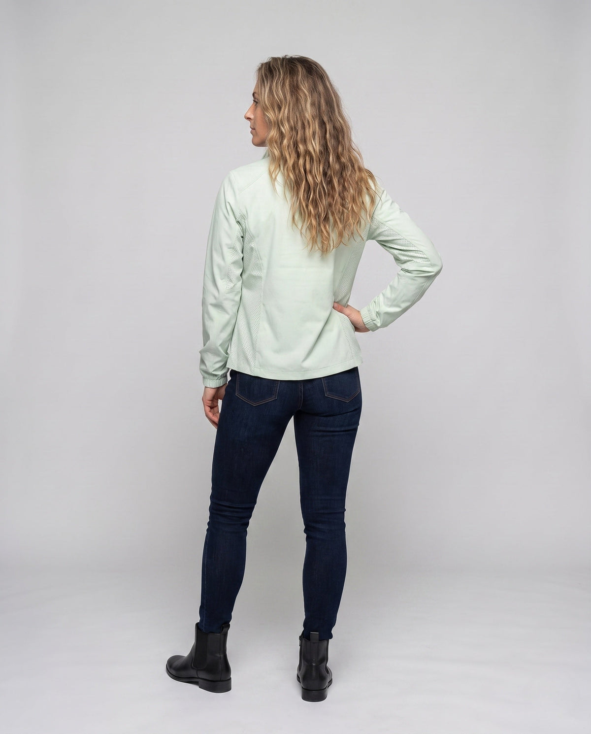Women's Lightweight Transition Jacket with Optimal Weather Protection All Fashion - back view