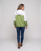 Women Lightweight Transition Jacket with Adjustable Hood and Breathable Features All Fashion - back view