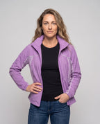Women lightweight windbreaker jacket with breathable material and adjustable hood All Fashion - upper body view