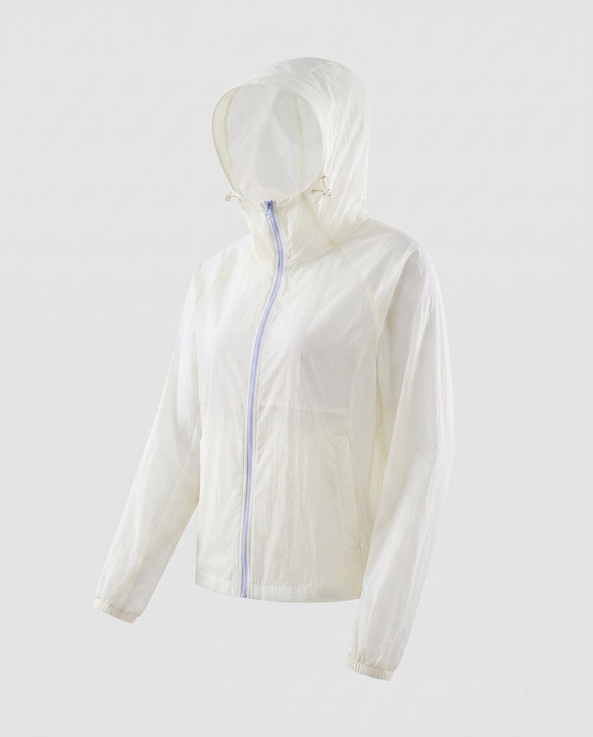 Women lightweight windbreaker jacket with breathable material and adjustable hood All Fashion - product shot