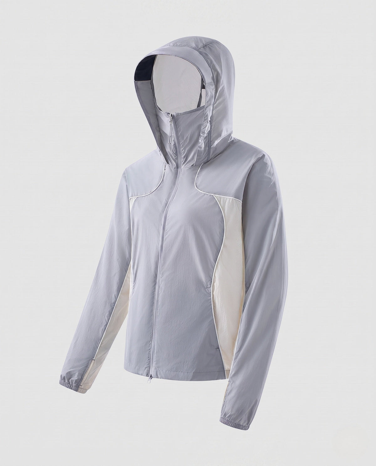 Women lightweight windbreaker jacket with breathable material and adjustable hood All Fashion - product shot