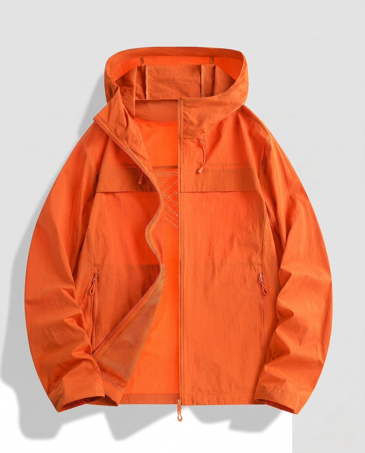 Women’s lightweight, windproof sports jacket with adjustable hood All Fashion - product shot