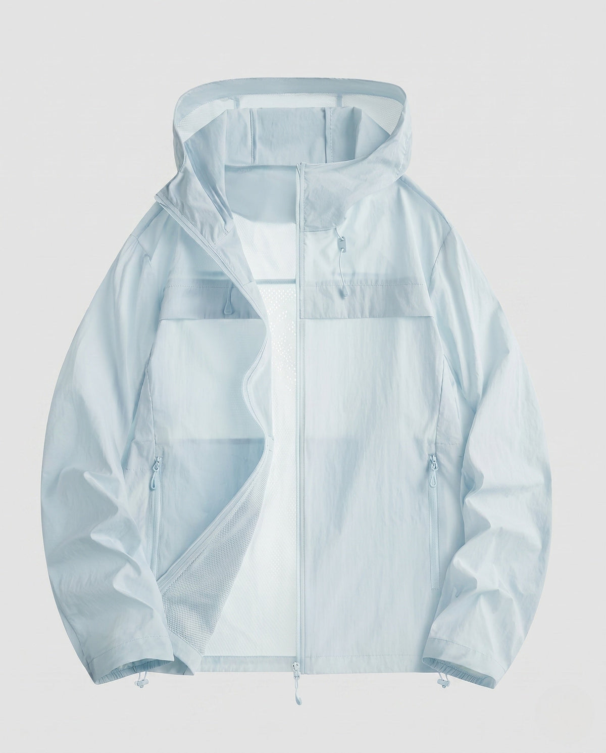 Women’s lightweight, windproof sports jacket with adjustable hood All Fashion - product shot