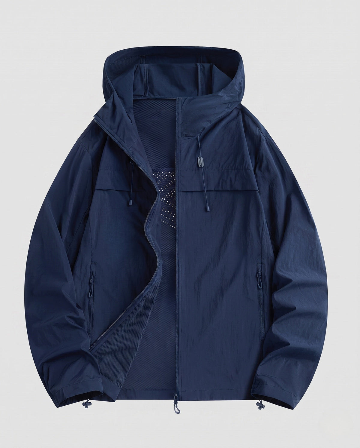 Women’s lightweight, windproof sports jacket with adjustable hood All Fashion - product shot