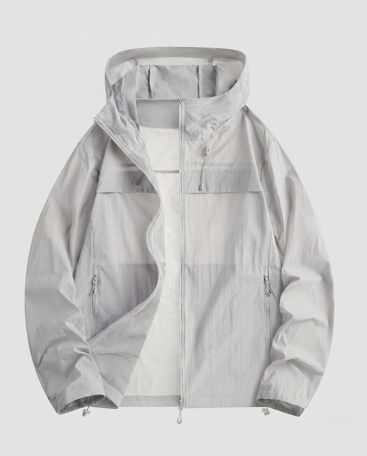 Women’s lightweight, windproof sports jacket with adjustable hood All Fashion - product shot
