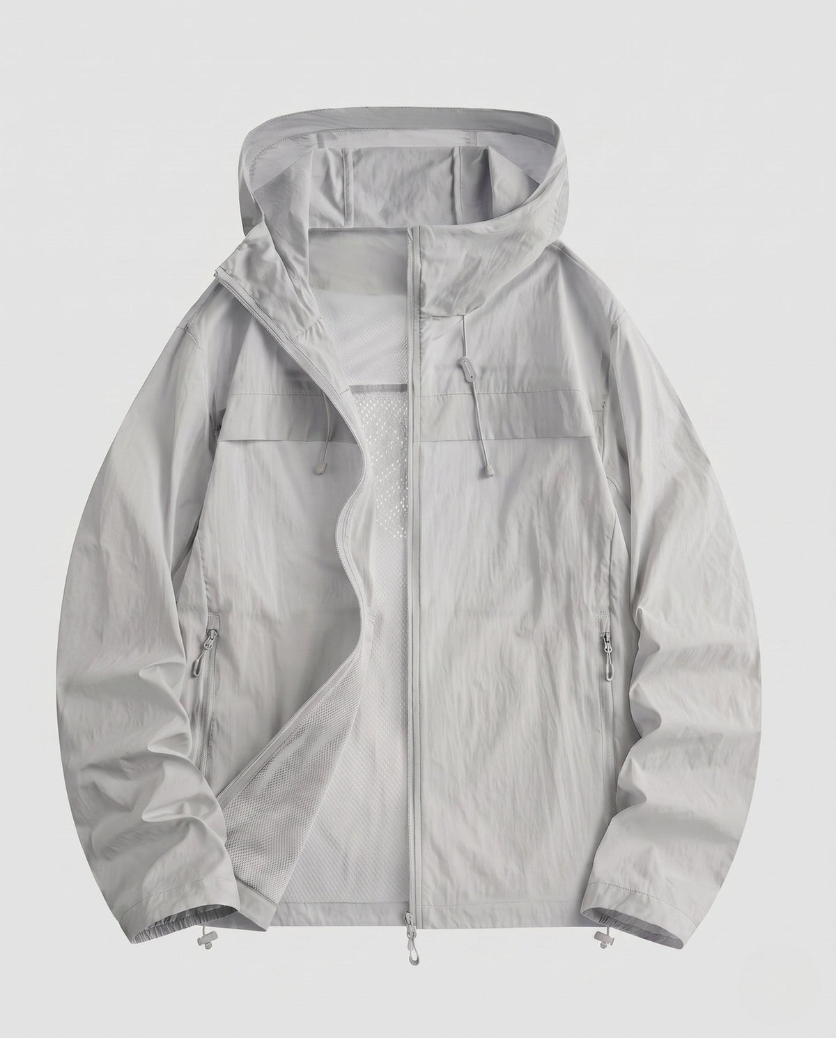 Women’s lightweight, windproof sports jacket with adjustable hood All Fashion - product shot