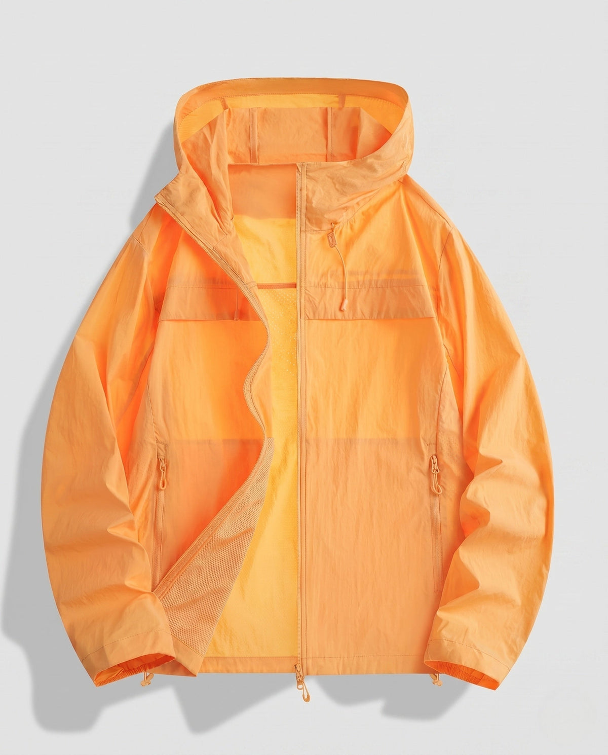Women’s lightweight, windproof sports jacket with adjustable hood All Fashion - product shot