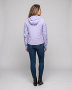 Women's Lightweight Windbreaker with Adjustable Hood All Fashion - back view