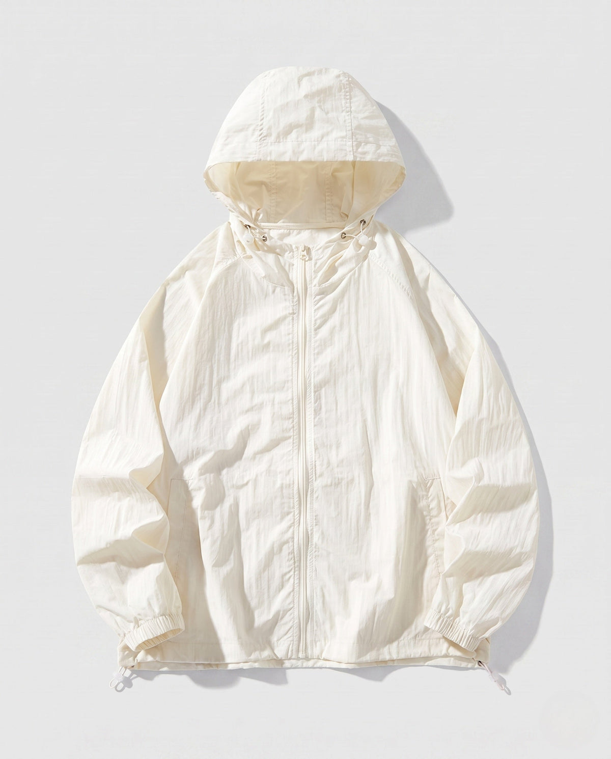 Women's Lightweight Windbreaker with Adjustable Hood All Fashion - product shot