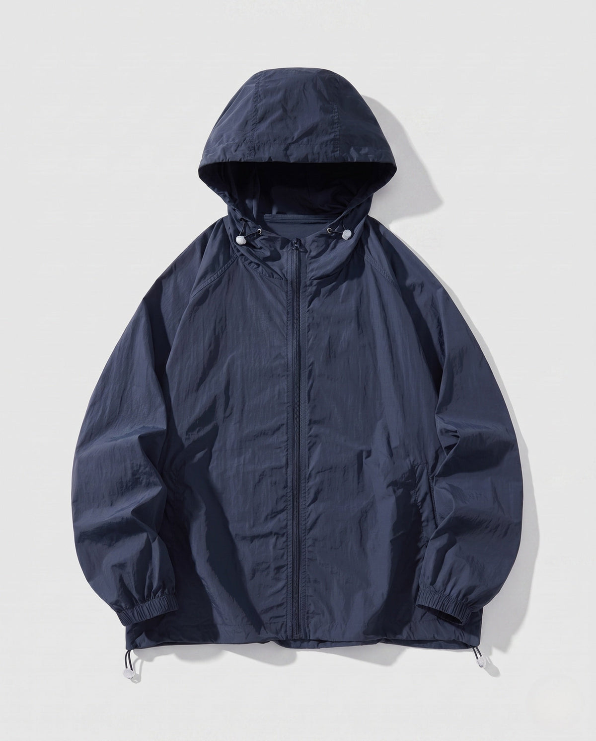 Women's Lightweight Windbreaker with Adjustable Hood All Fashion - product shot