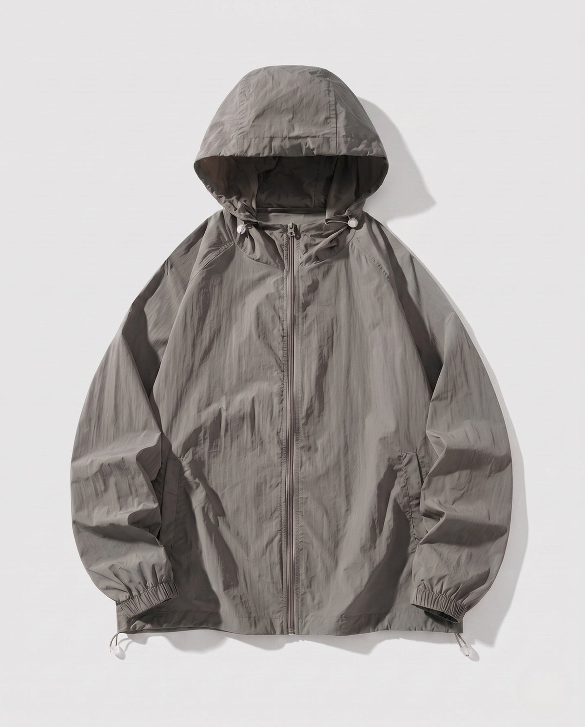Women's Lightweight Windbreaker with Adjustable Hood All Fashion - product shot