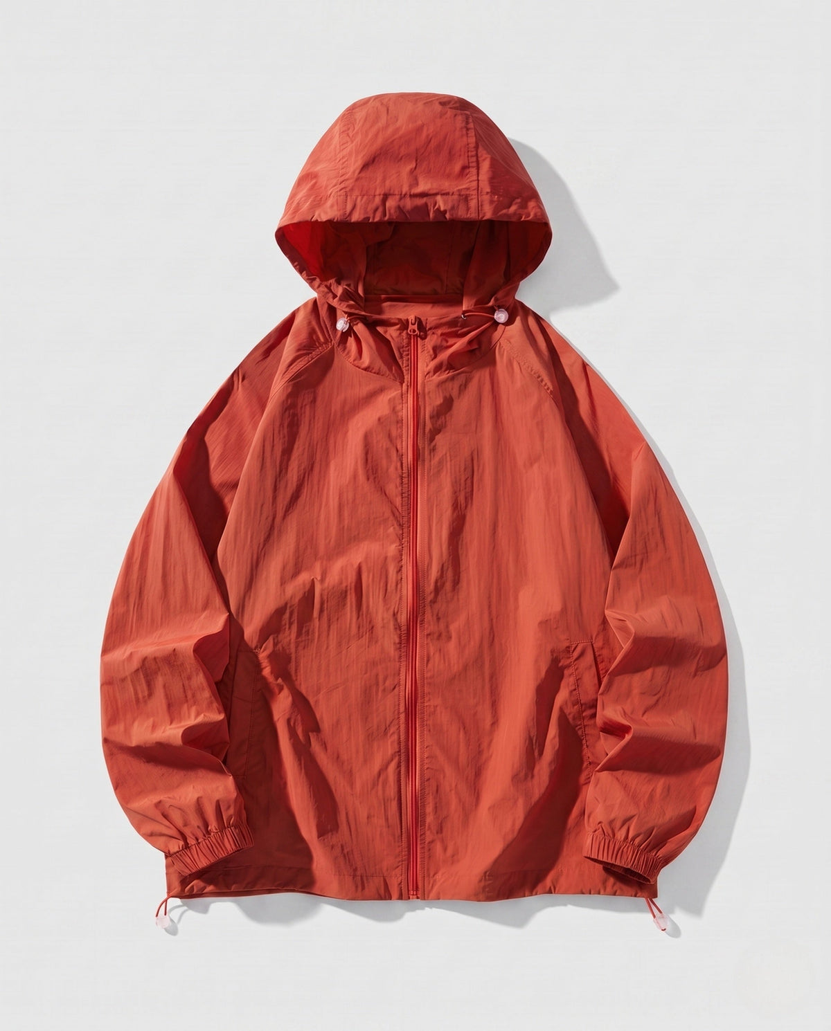 Women's Lightweight Windbreaker with Adjustable Hood All Fashion - product shot