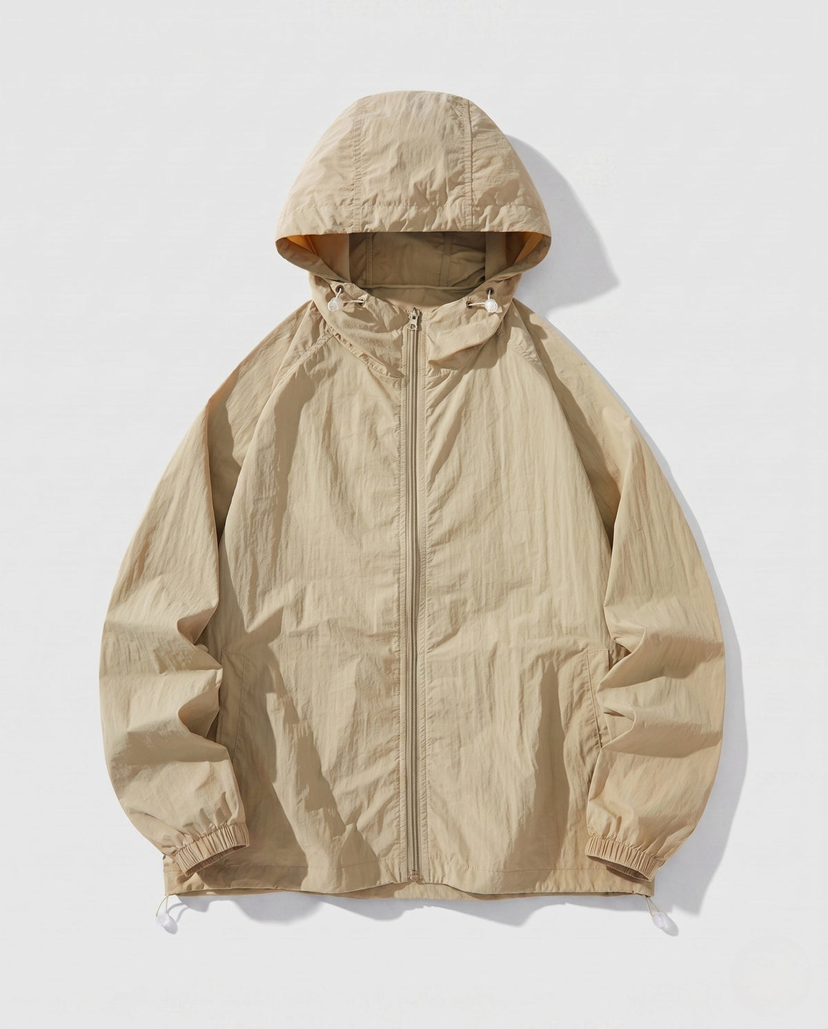 Women's Lightweight Windbreaker with Adjustable Hood All Fashion - product shot