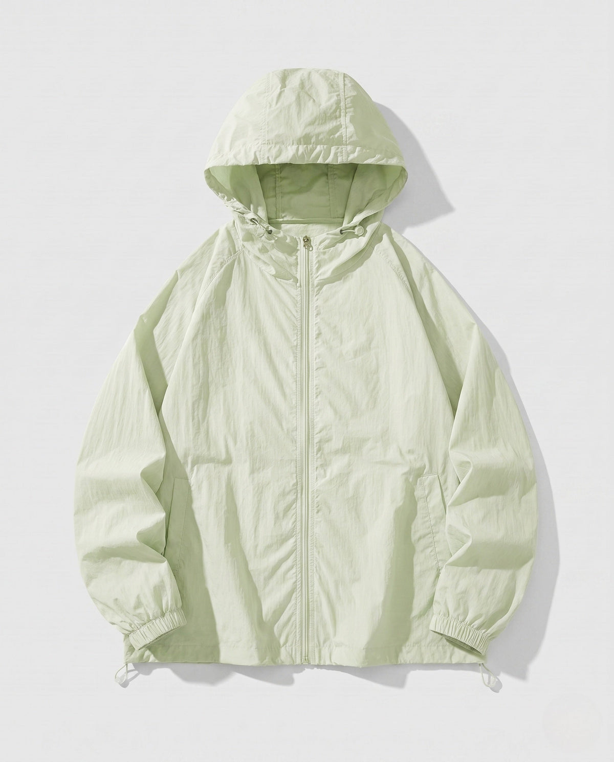 Women's Lightweight Windbreaker with Adjustable Hood All Fashion - product shot