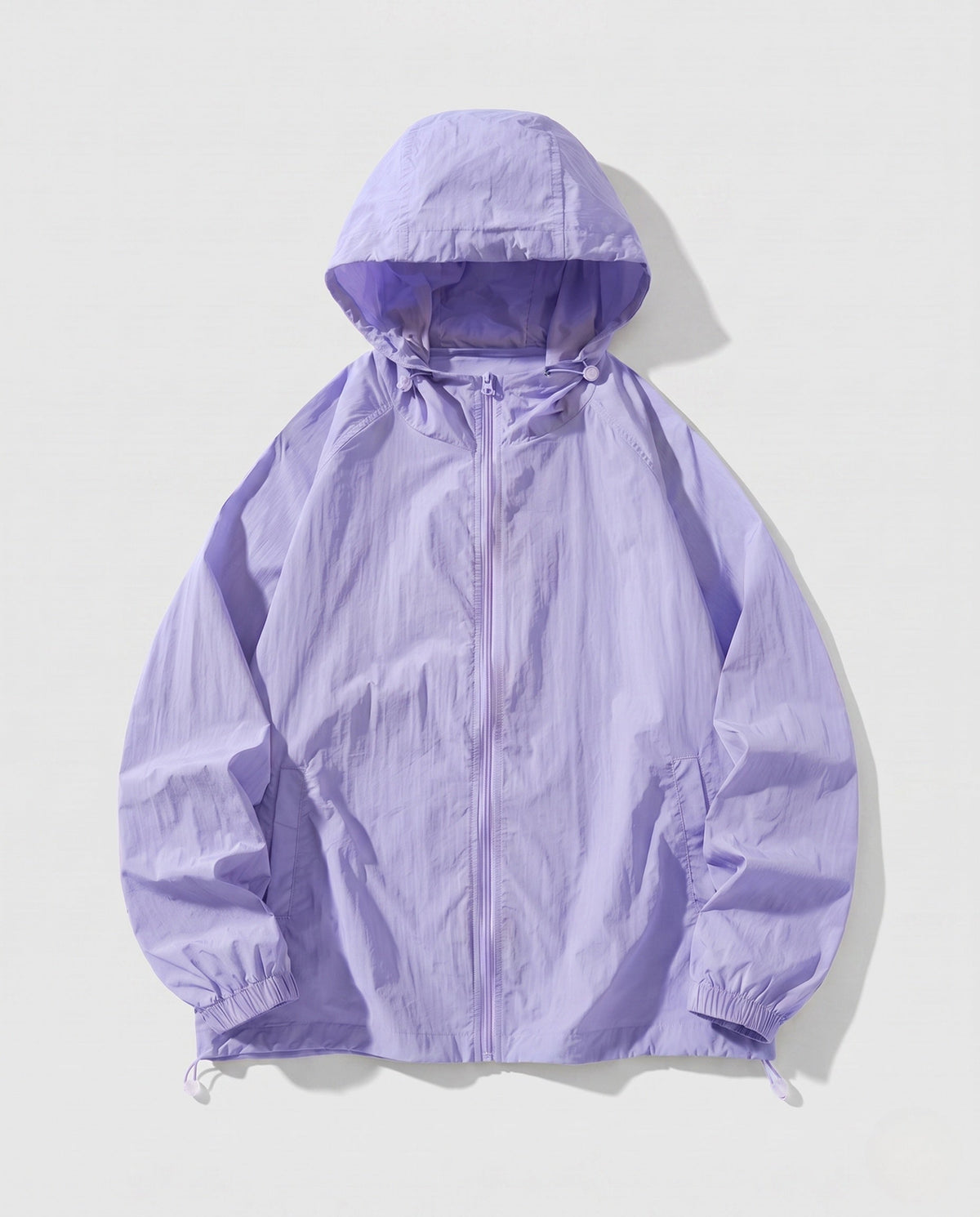 Women's Lightweight Windbreaker with Adjustable Hood All Fashion - product shot