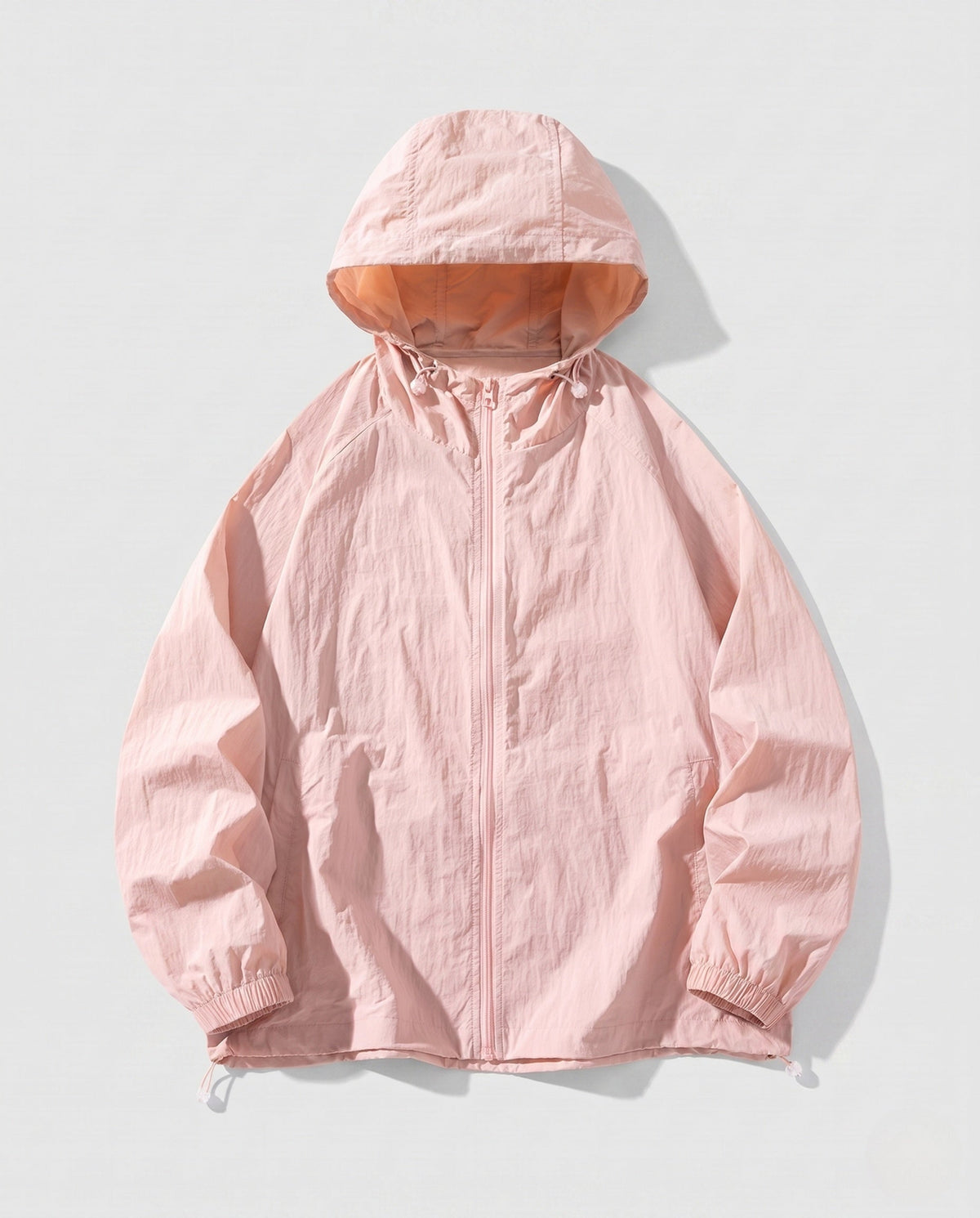 Women's Lightweight Windbreaker with Adjustable Hood All Fashion - product shot
