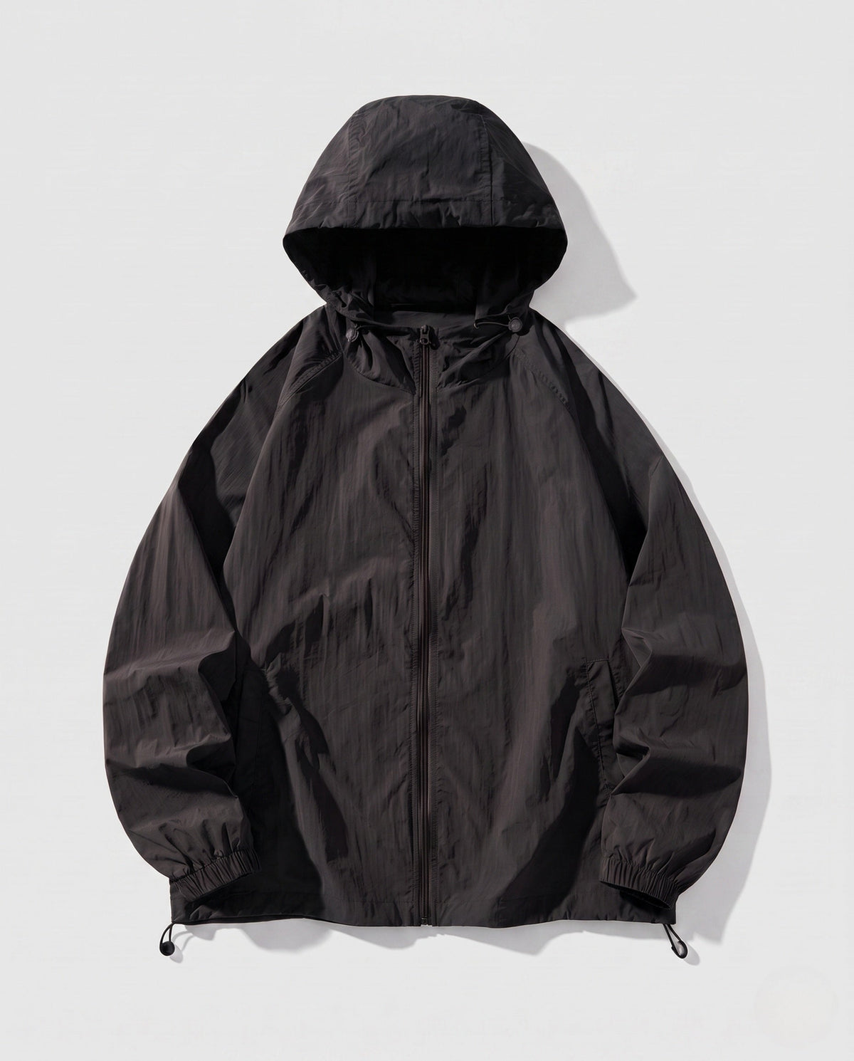 Women's Lightweight Windbreaker with Adjustable Hood All Fashion - product shot