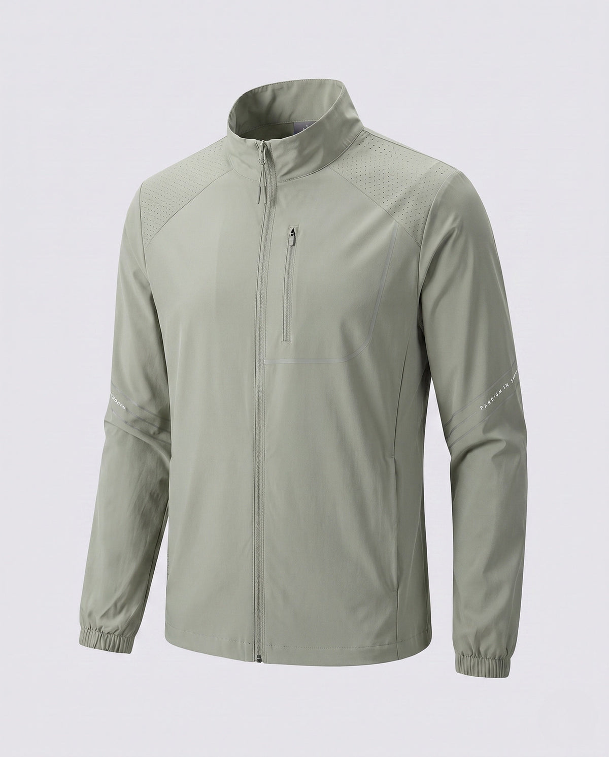 Ladies sporty training jacket with reflective details All Fashion - product shot