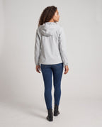 Women's versatile functional jacket with adjustable hood and breathable GewAll Fashione All Fashion - back view