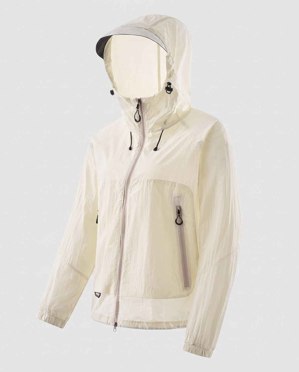 Women's windproof softshell jacket with adjustable hood All Fashion - product shot