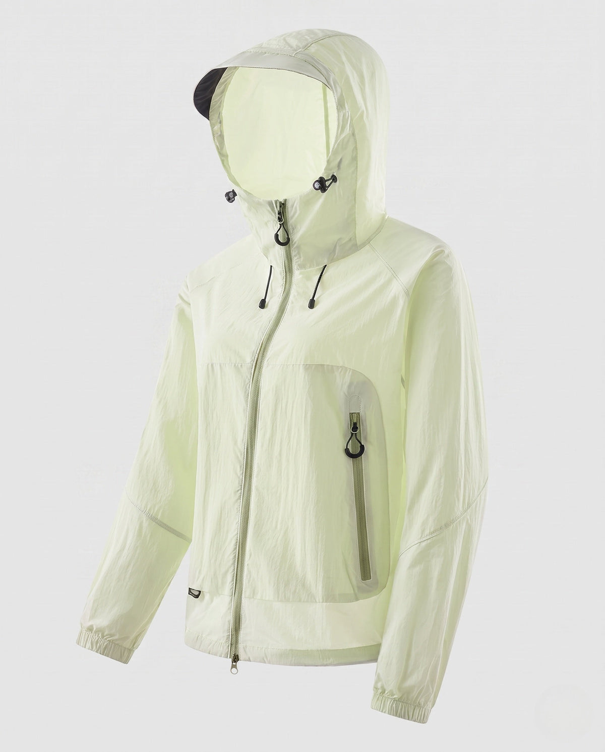Women's windproof softshell jacket with adjustable hood All Fashion - product shot