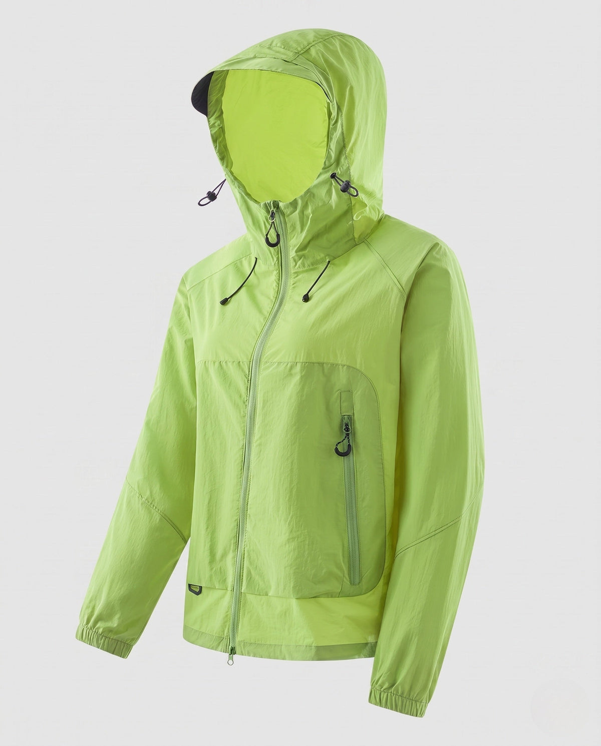 Women's windproof softshell jacket with adjustable hood All Fashion - product shot