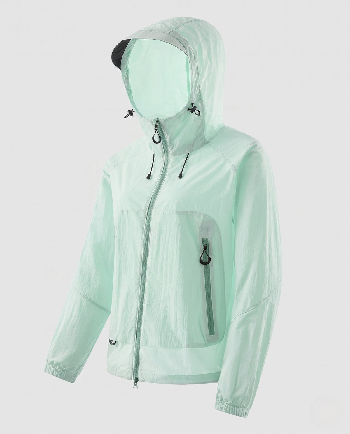 Women's windproof softshell jacket with adjustable hood All Fashion - product shot