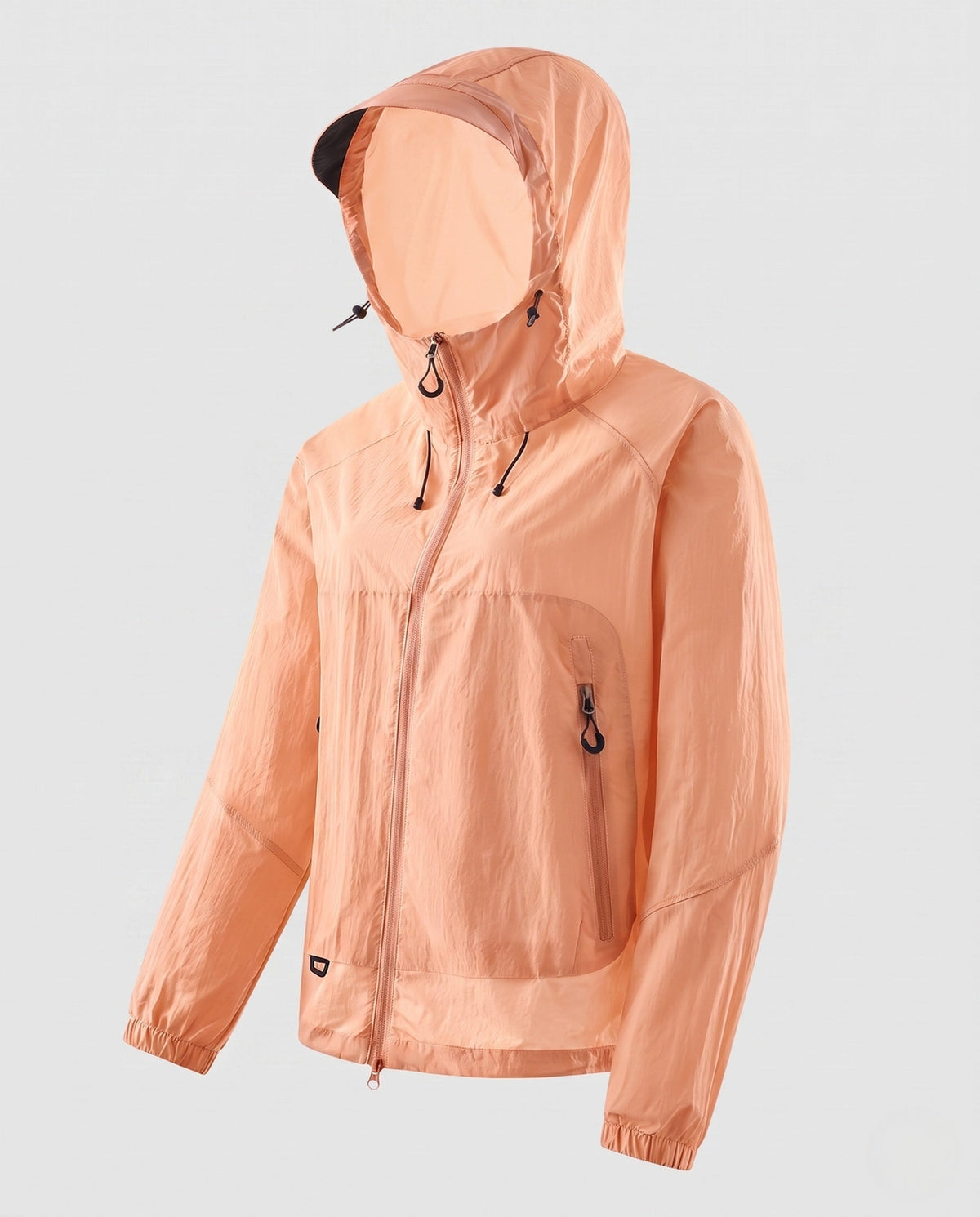 Women's windproof softshell jacket with adjustable hood All Fashion - product shot