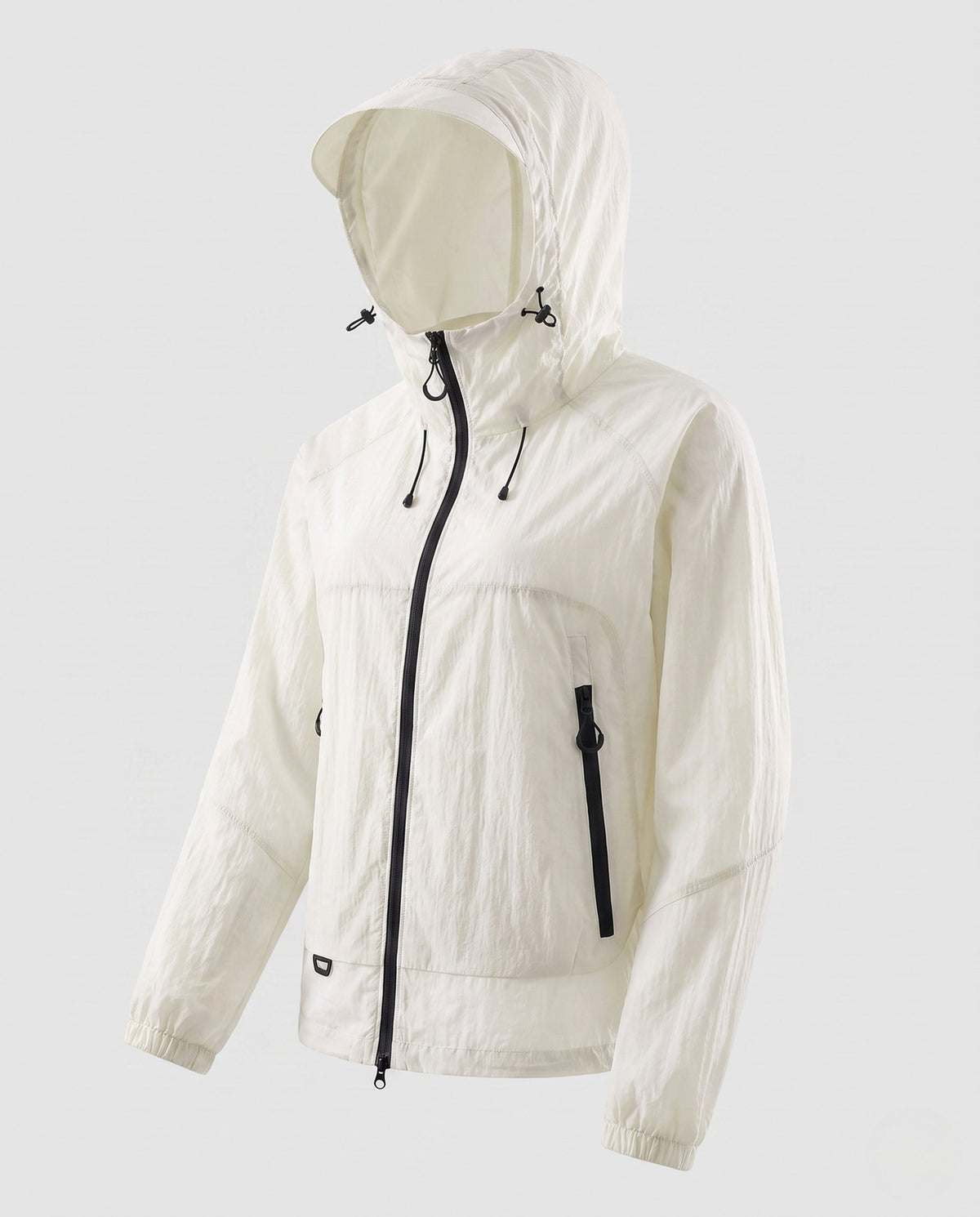 Women's windproof softshell jacket with adjustable hood All Fashion - product shot