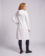 Women's functional coat with hood and UV protection All Fashion - back view