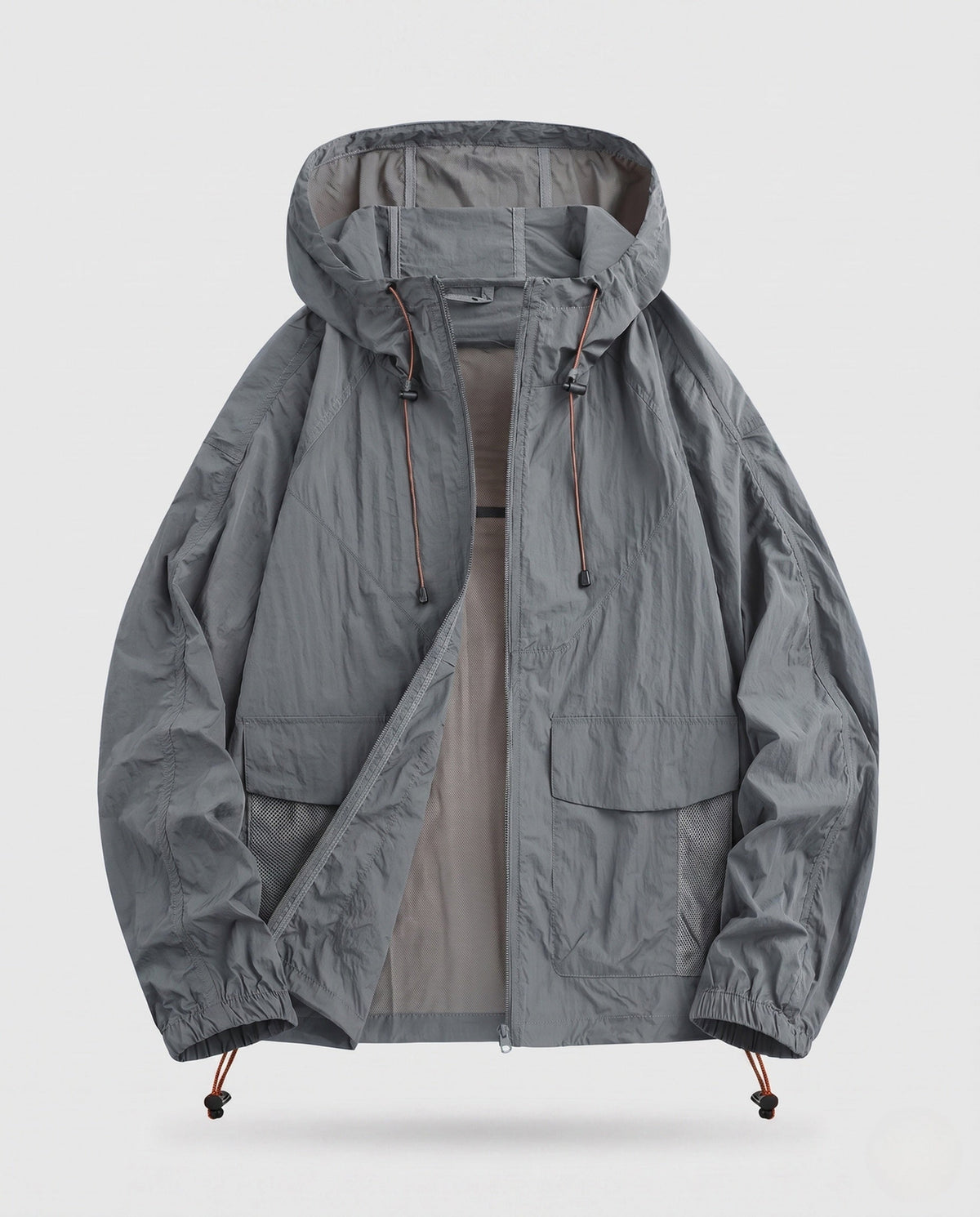 Women's breathable casual jacket with adjustable hood and practical pockets All Fashion - product shot