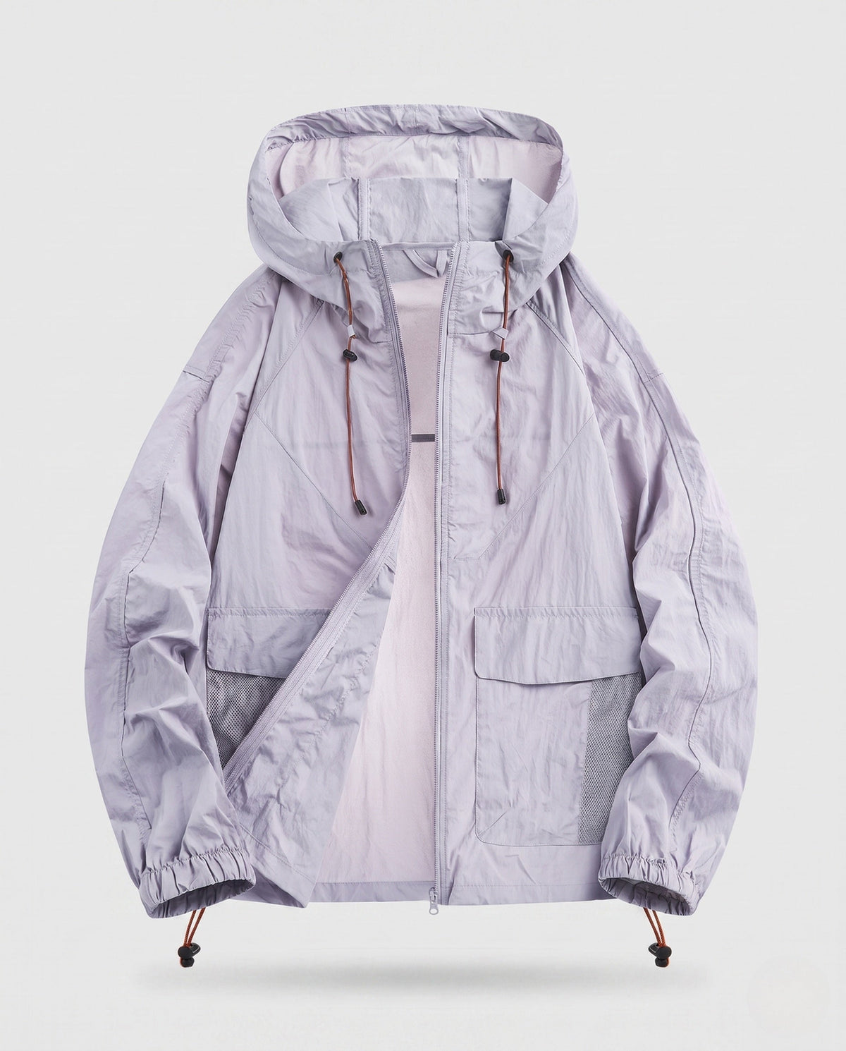 Women's breathable casual jacket with adjustable hood and practical pockets All Fashion - product shot