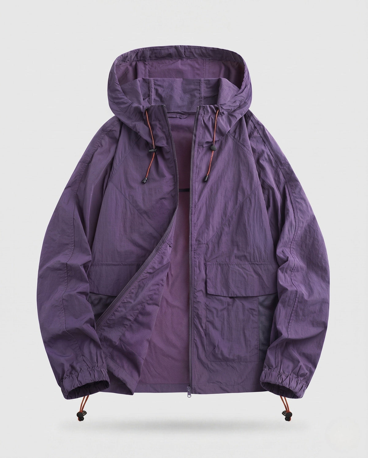 Women's breathable casual jacket with adjustable hood and practical pockets All Fashion - product shot